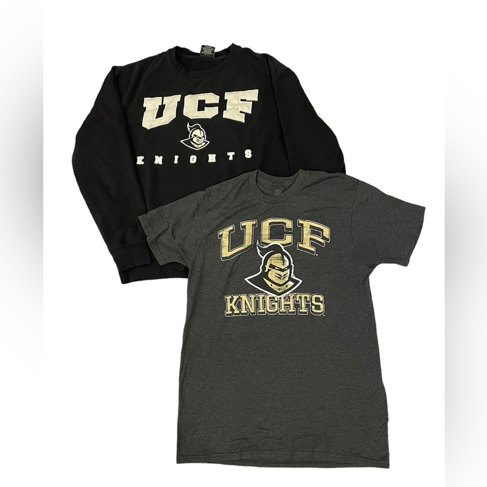 UCF - University Of Florida College Football T shirt & pull over Sweatshirt Lot